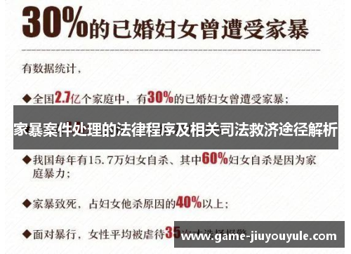 家暴案件处理的法律程序及相关司法救济途径解析